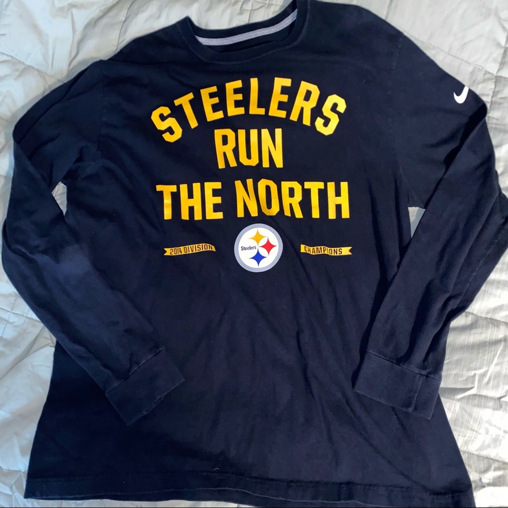 Nike x nfl Pittsburg Steelers long sleeve t